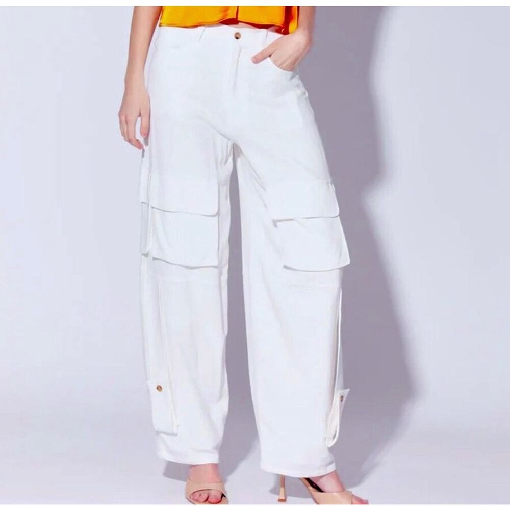 New Walter baker robin pants ivory size 0 $238 - Picture 2 of 7